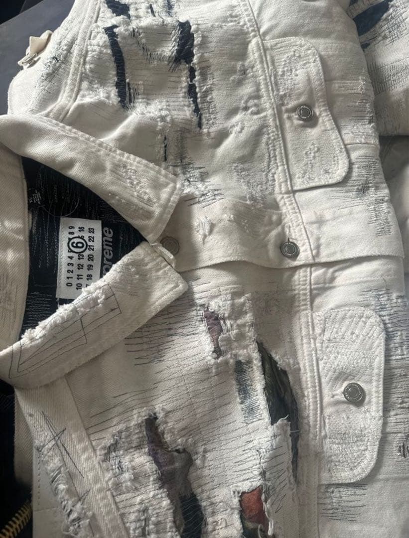 へのへのへのもへーじ Supreme MM6 Denim Jacket