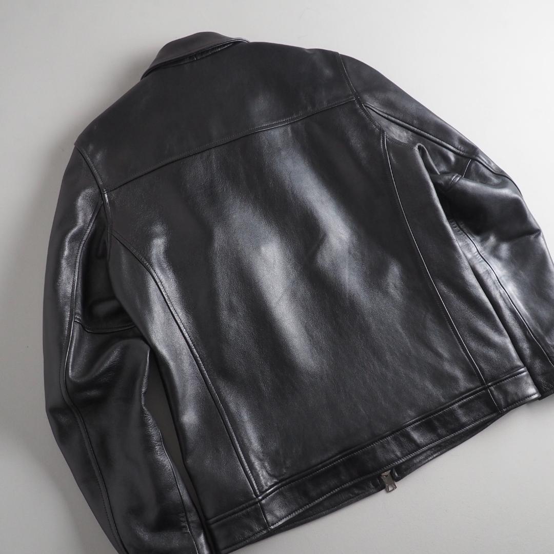 Schott　Lサイズ　ラムレザー　シングルライダースジャケット　美品
