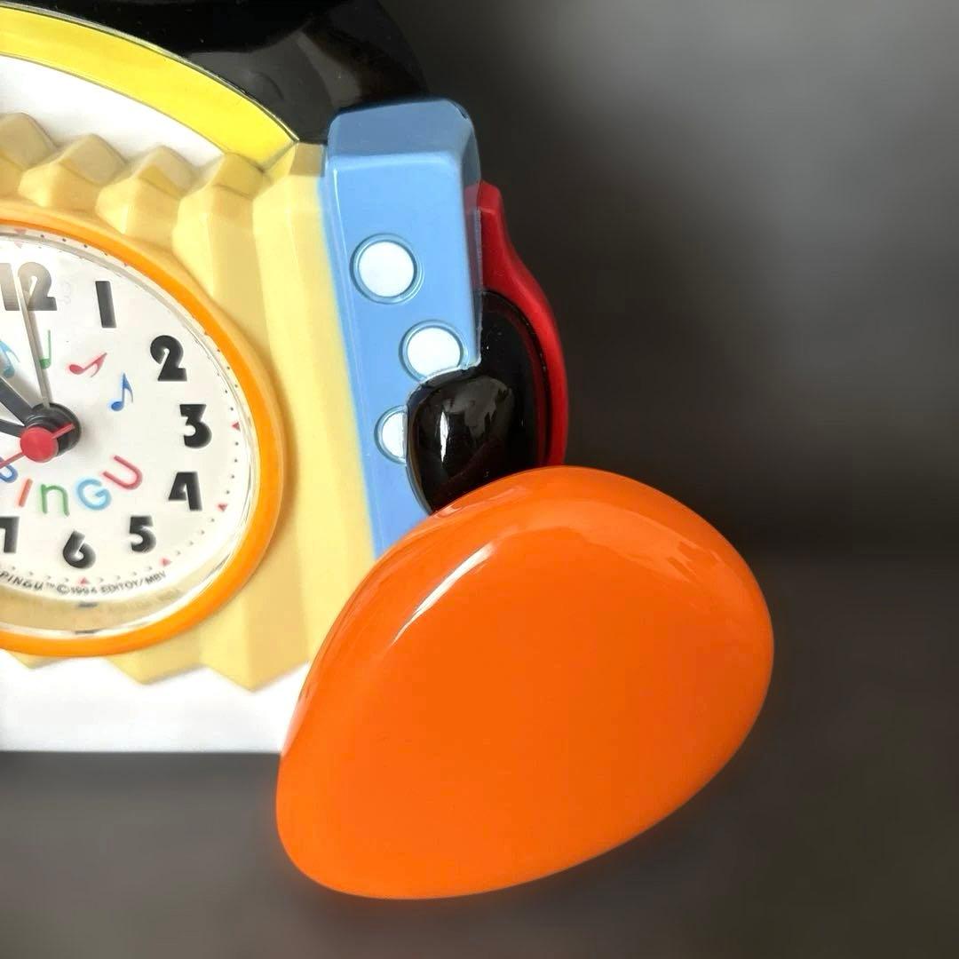 【レア】ピングー 目覚まし時計 アコーディオン型　おしゃべりクロック PINGU