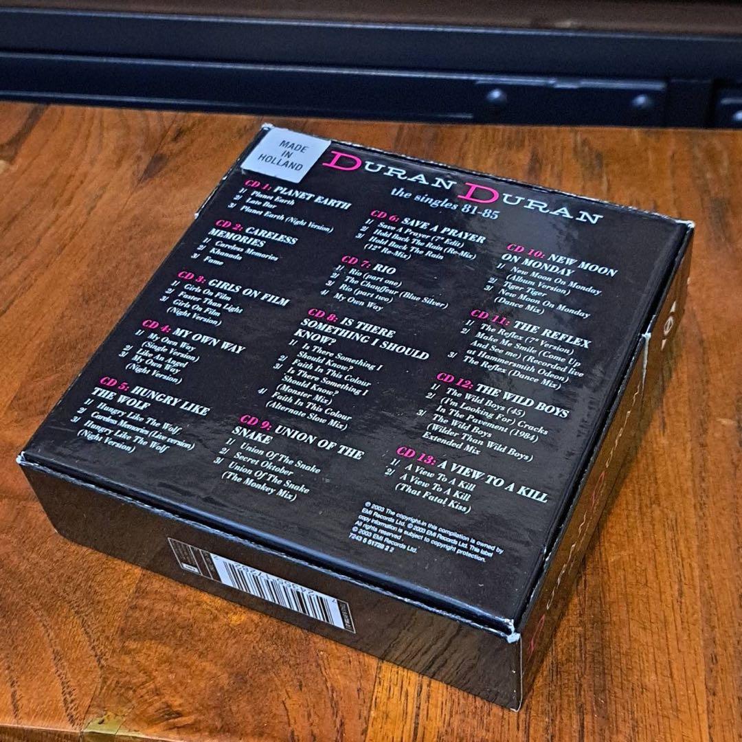 Duran Duran singlesBox CD BOX 13枚組輸入盤