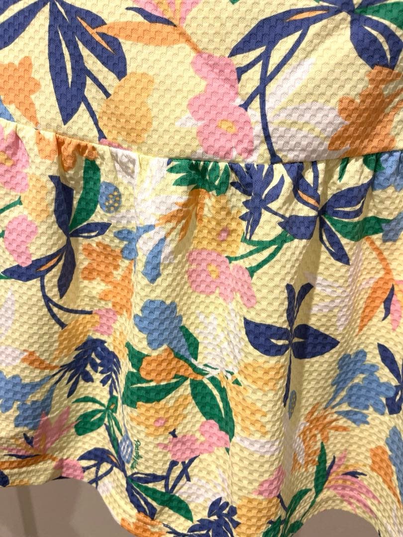 【超美品】パーリーゲイツ　上下セット　レディース　　夏物ゴルフウエア