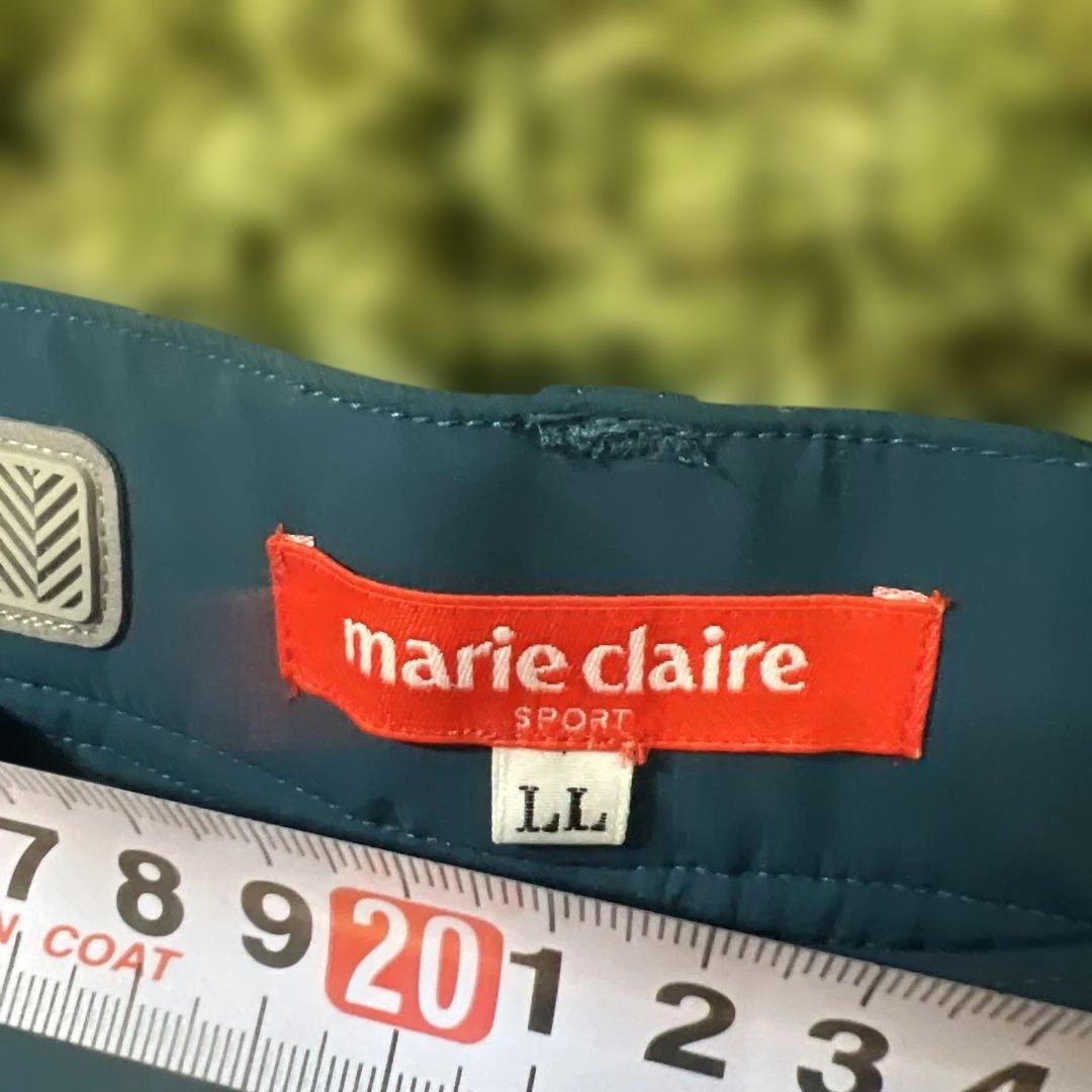 新品LLサイズ　マリクレールゴルフ撥水暖か中綿ダンボールニットハイブリットパンツ