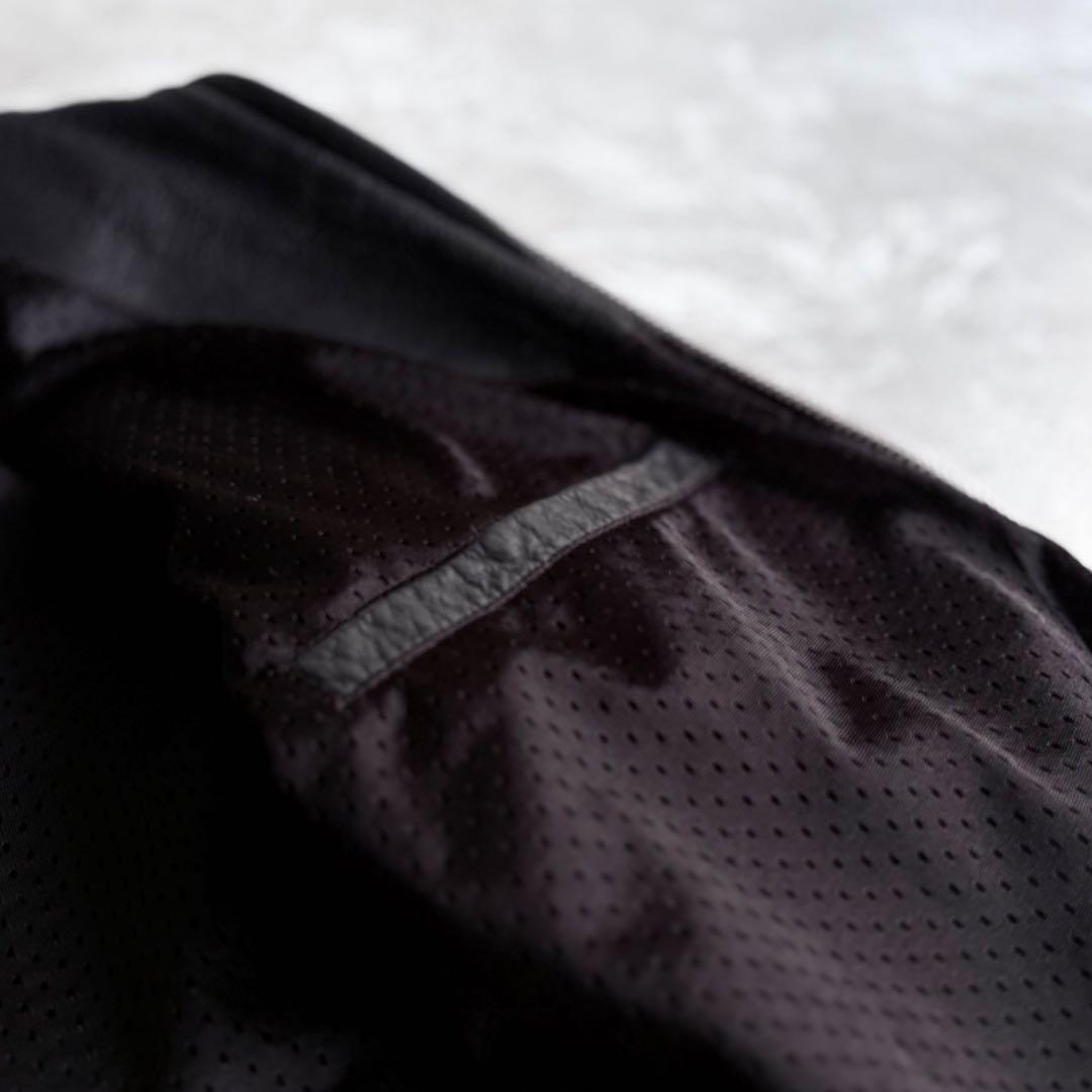 【schott】Perforated cow leather jacket