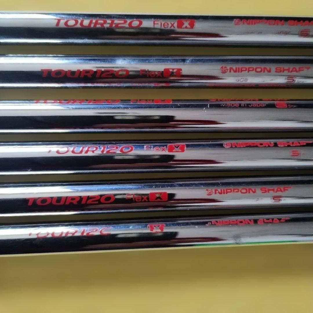 N.S.PRO MODUS 3 TOUR120 flex:Ｘ (5〜P)6本