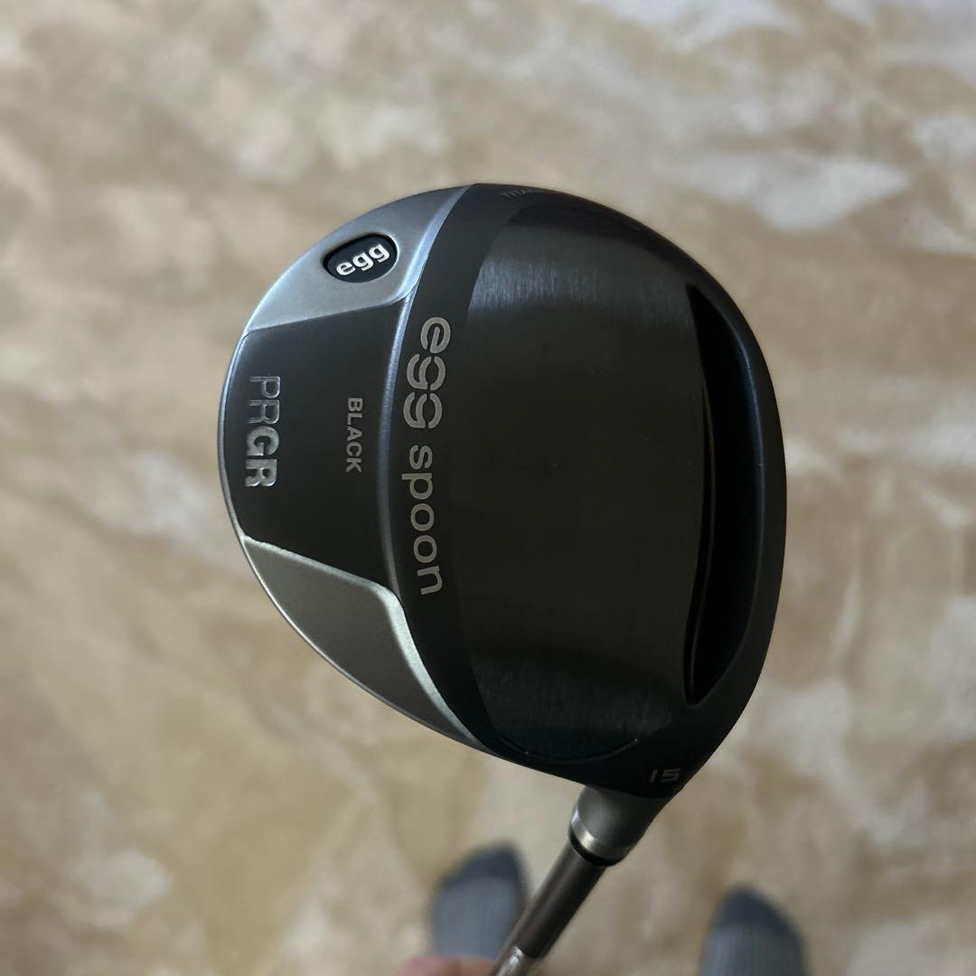 値下げ❗️PRGR egg spoon ブラック フェアウェイウッド　15°SR