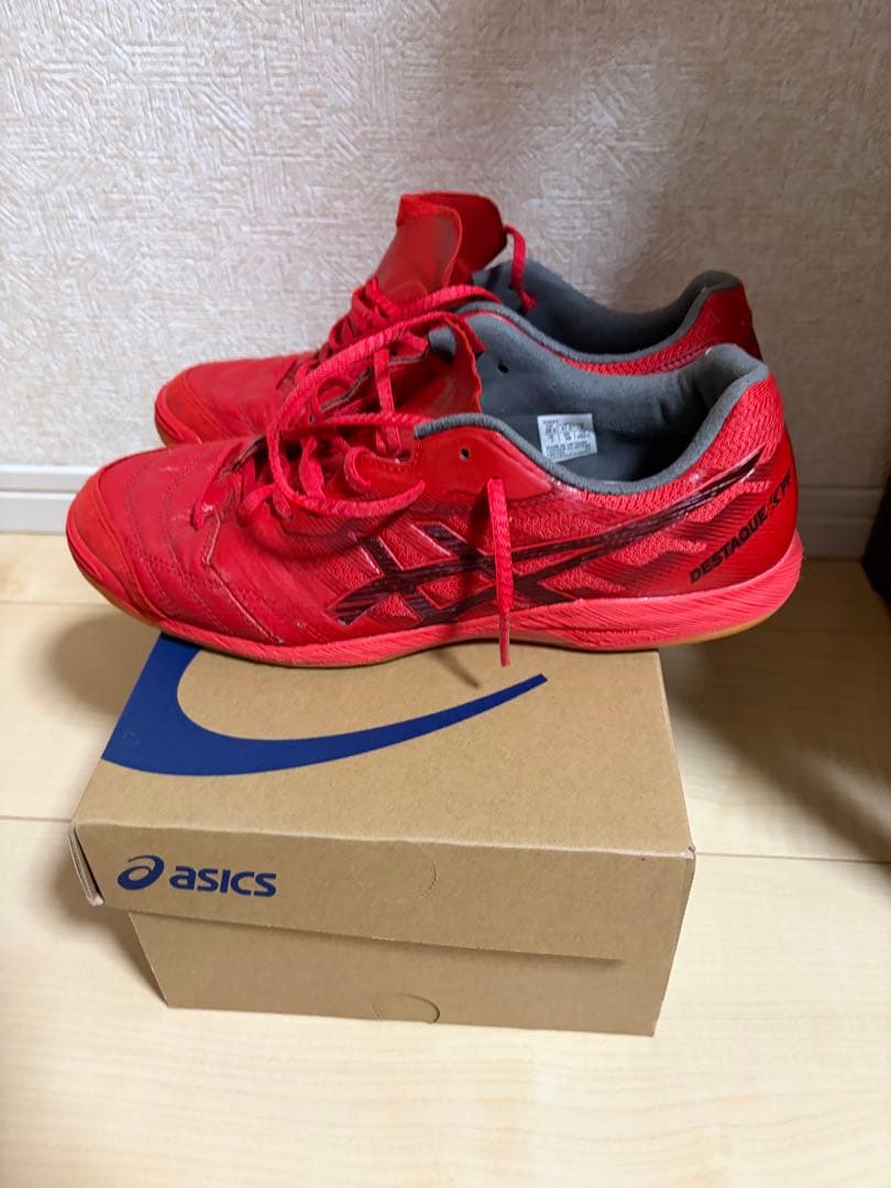 asics デスタッキ　KFF 26.0 赤
