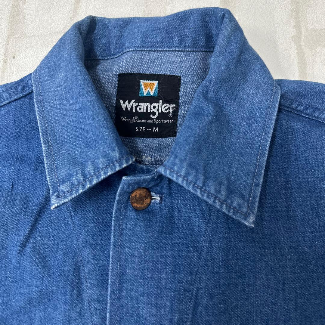 値下げ 90s ラングラー Wrangler デニム ブッシュ ジャケット M