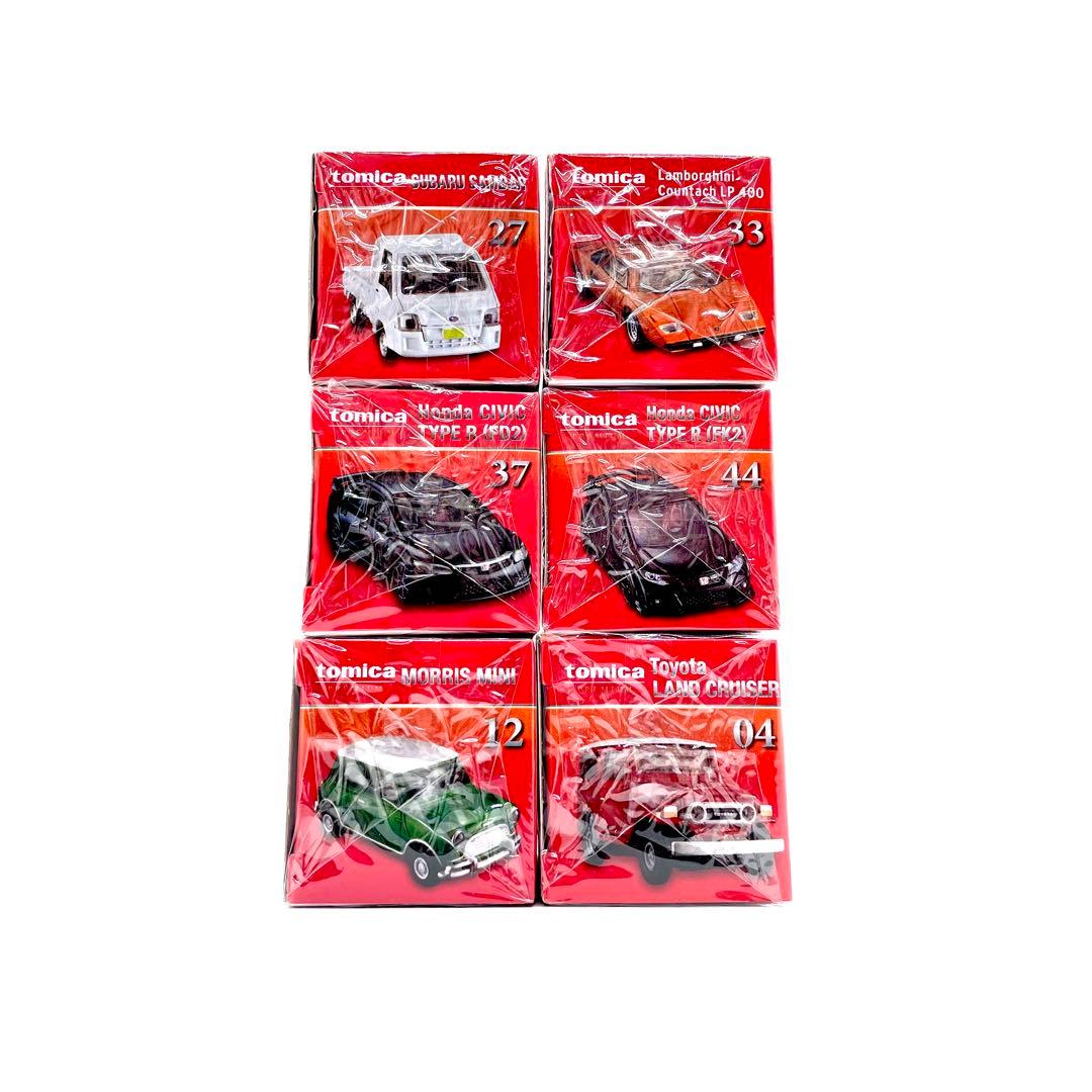 トミカプレミアム 発売記念仕様 6台