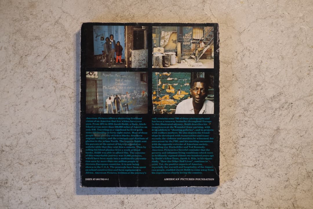 希少 American Pictures Jacob Holdt Supreme