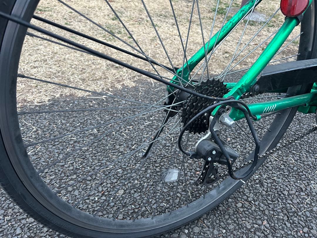 【中古】電動アシスト自転車　イオンバイク　サイモト自転車　アレグレス