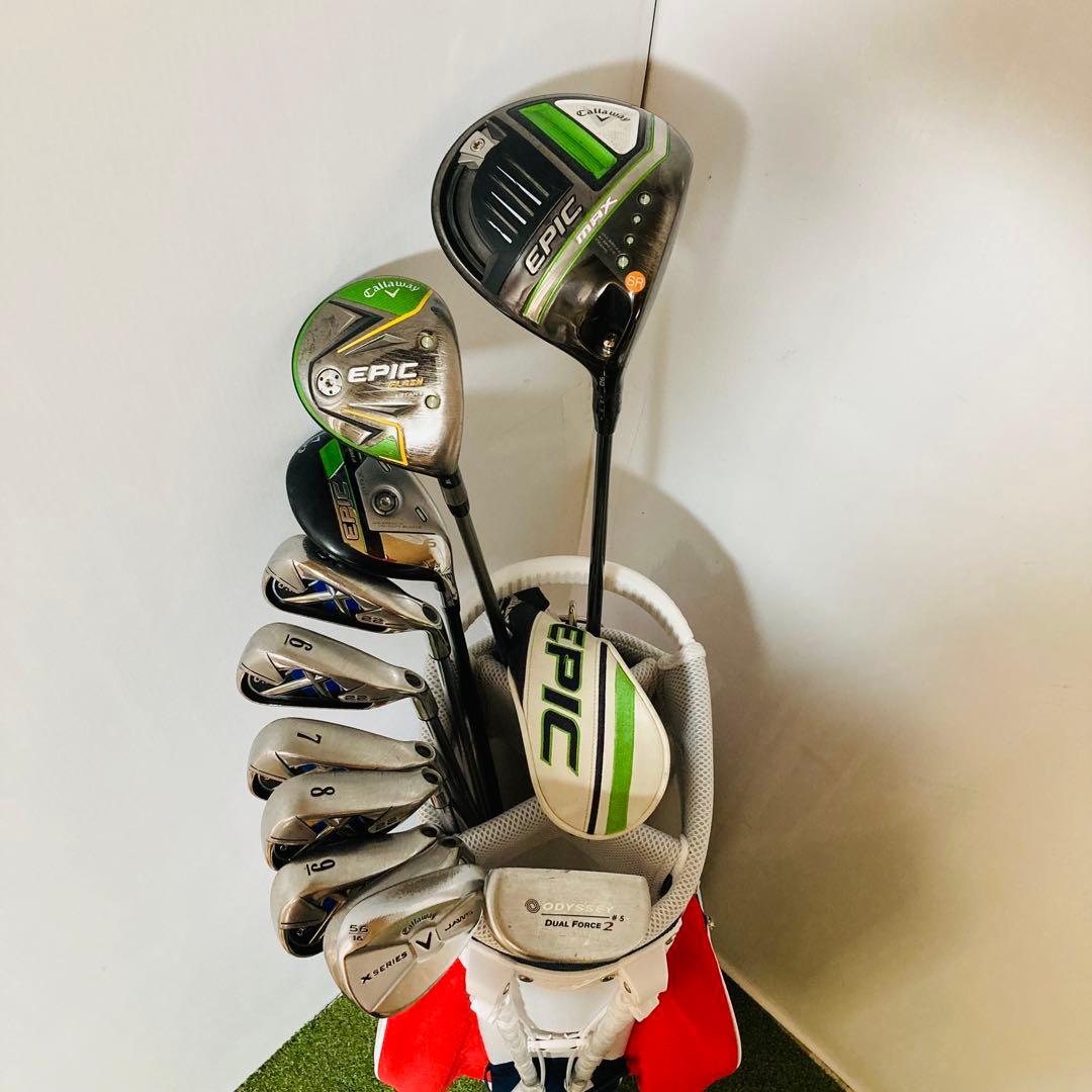 ぶっ飛び Callaway EPIC MAX SPEED メンズ ゴルフセット