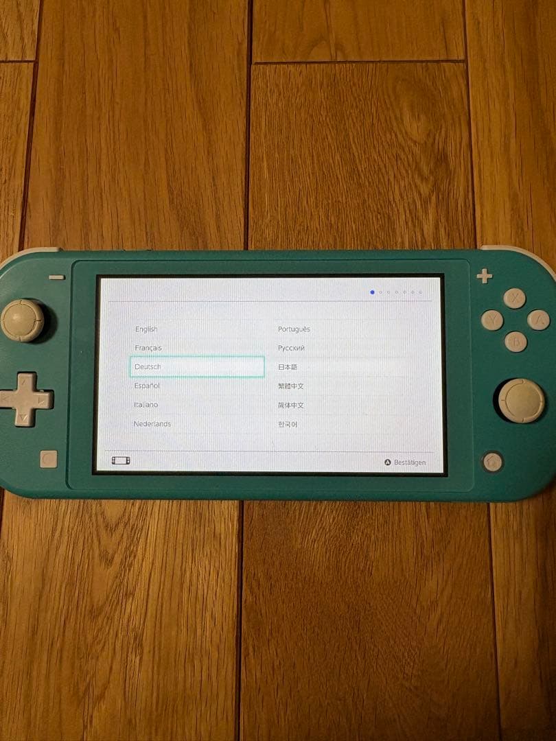 Nintendo Switch Lite ターコイズ 液晶画面不具合有り
