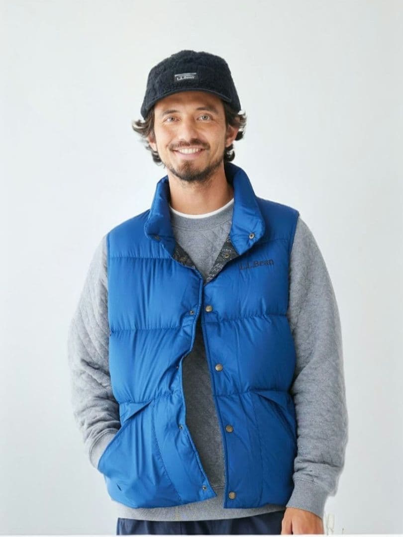 美品✭ダウンベストMサイズLLビーン