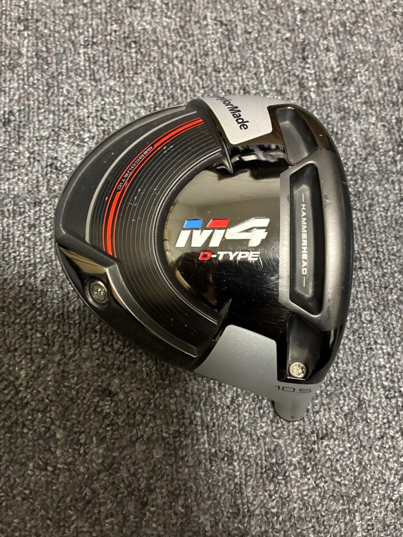テーラーメイド　M4 タイプD ドライバー 10.5°　ヘッドのみ