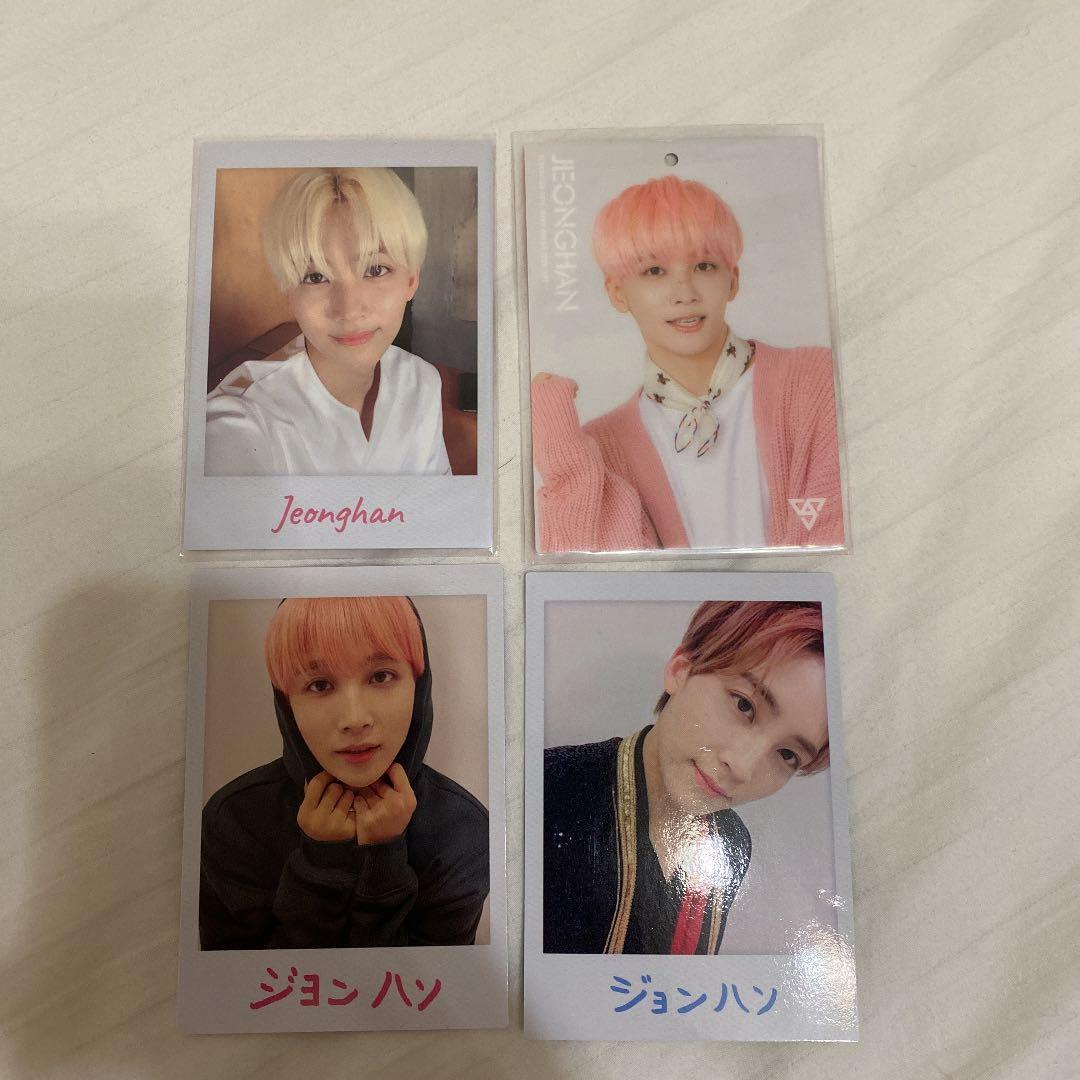 SEVENTEEN ジョンハン\"レア\"チェキ風　トレカセット