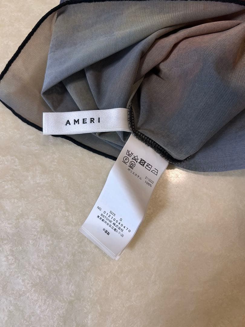 美品★ MIRANDA TAIDAI SHEER LONG TOP