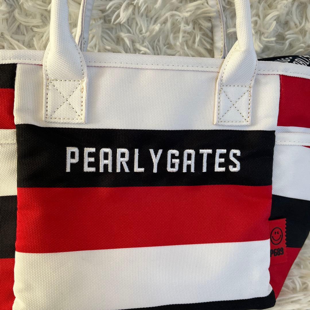 パーリーゲイツ PEARLYGATES カートバッグ トリコロール赤白黒