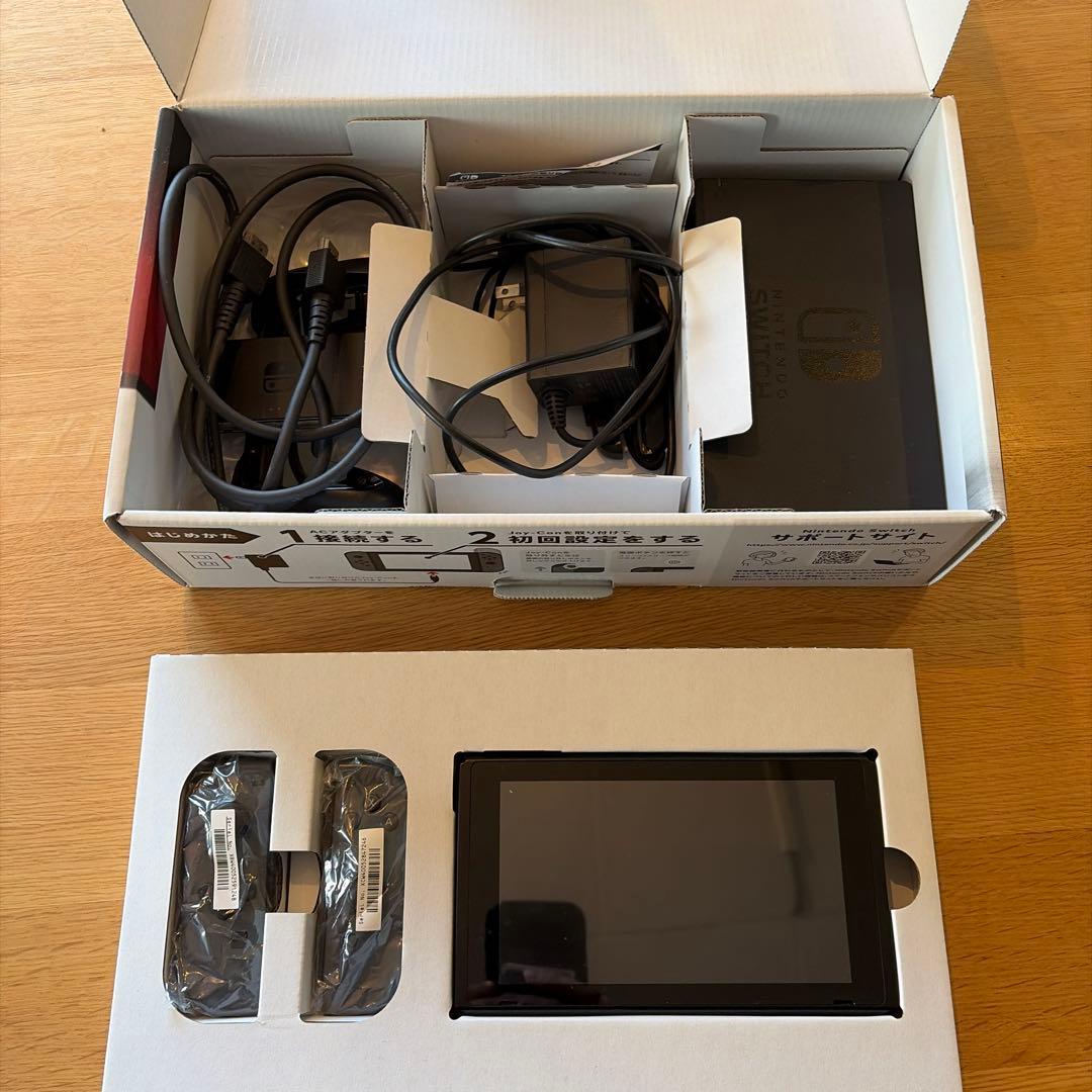 Nintendo Switch 本体 ブラック HAC-001 付属品と箱完備