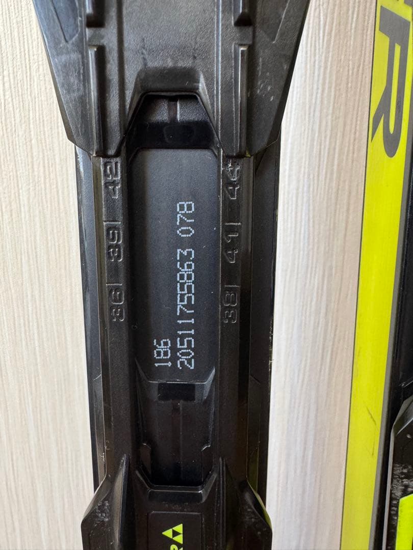スキー FISCHER SPEEDMAX 3D SKATE PLUS 186cm