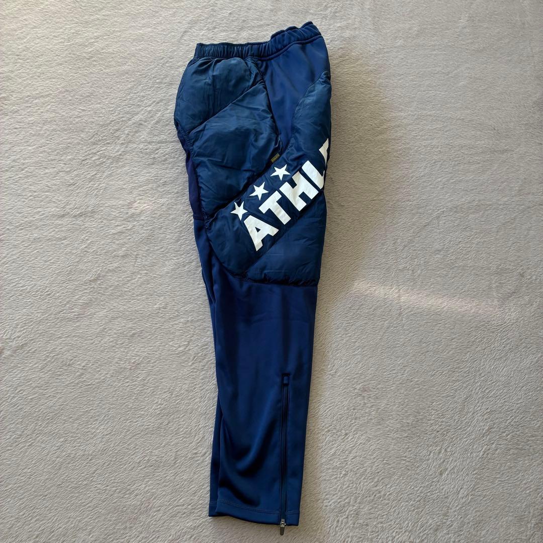 ATHLETA アスレタ 中綿ウォームパンツ ネイビー L ピステ フットサル
