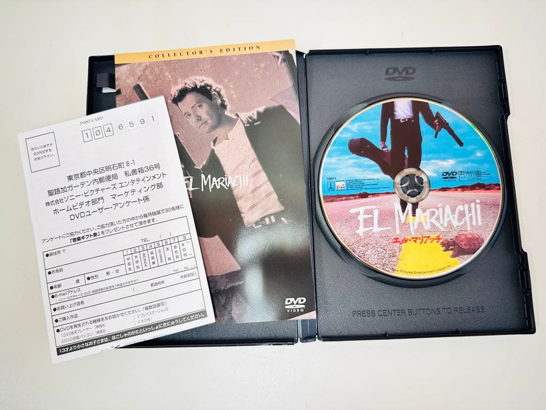 Z49　DVD　洋画　EL MARIACHI コレクターズエディション