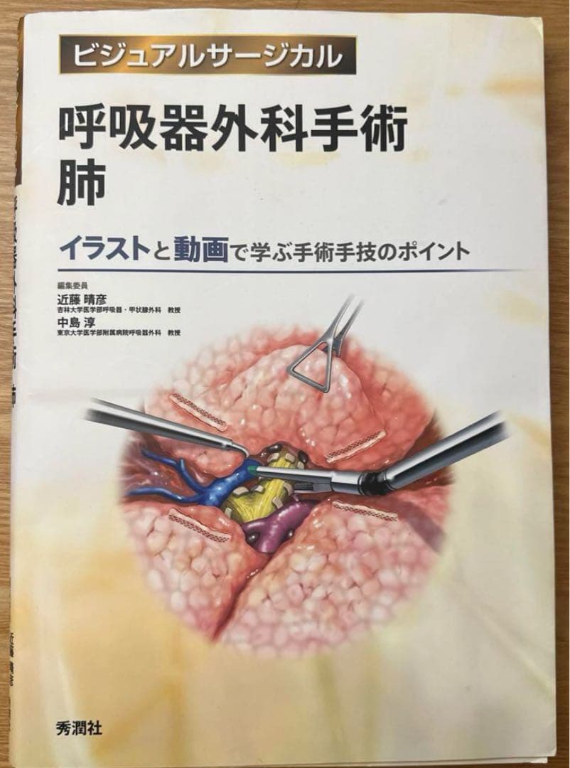ビジュアルサージカル　呼吸器外科手術 肺　裁断済み