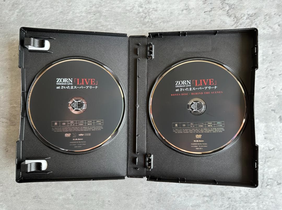 ZORN LIVE at さいたまスーパーアリーナ [2DVD:限定盤]