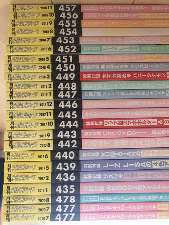 Popteen  2017～2018.2020