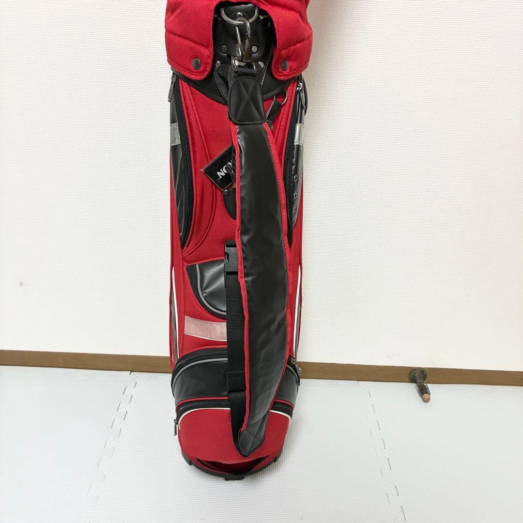 SRIXON スリクソン キャディバッグ 赤 ゴルフバッグ メンズ