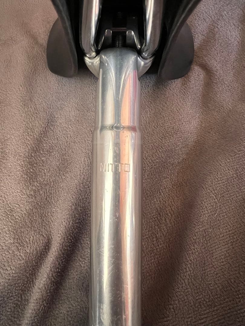 KASHIMAXFIVEGOLDFG8P四つ星サドルNITTONJSシートポスト
