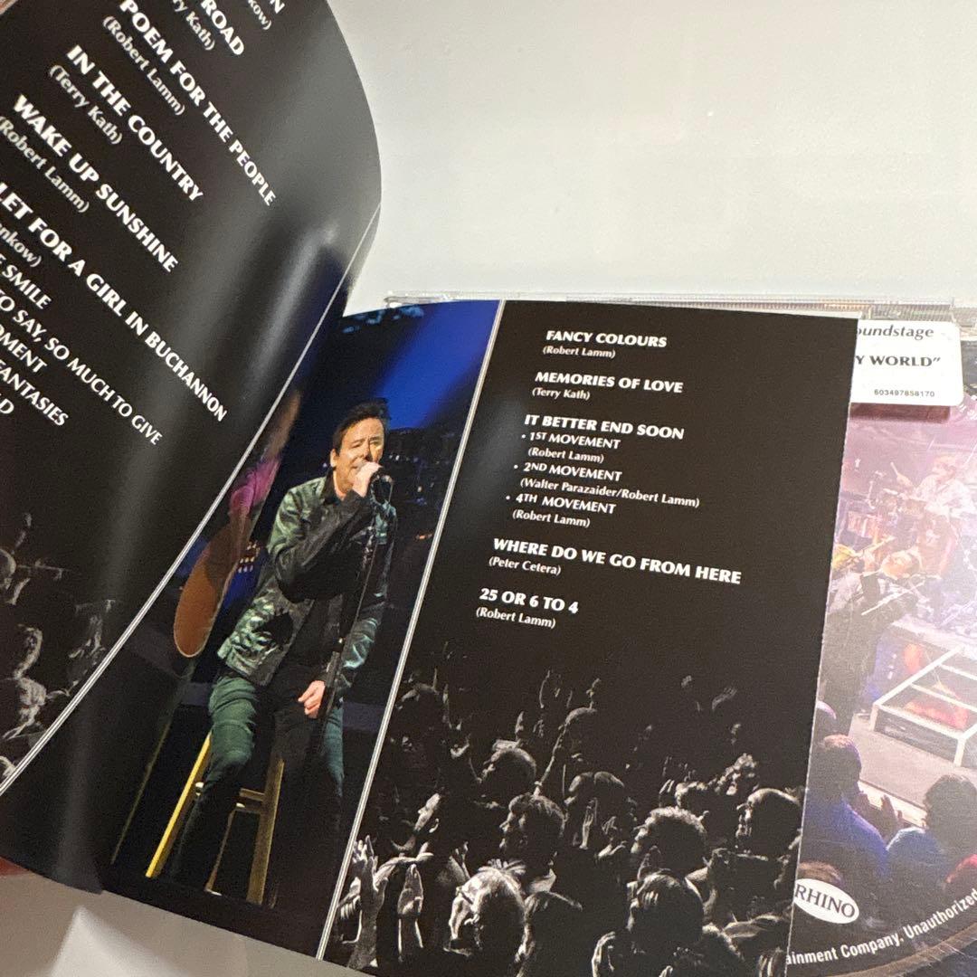 洋楽 Chicago II Live on Soundstage CD + DVD