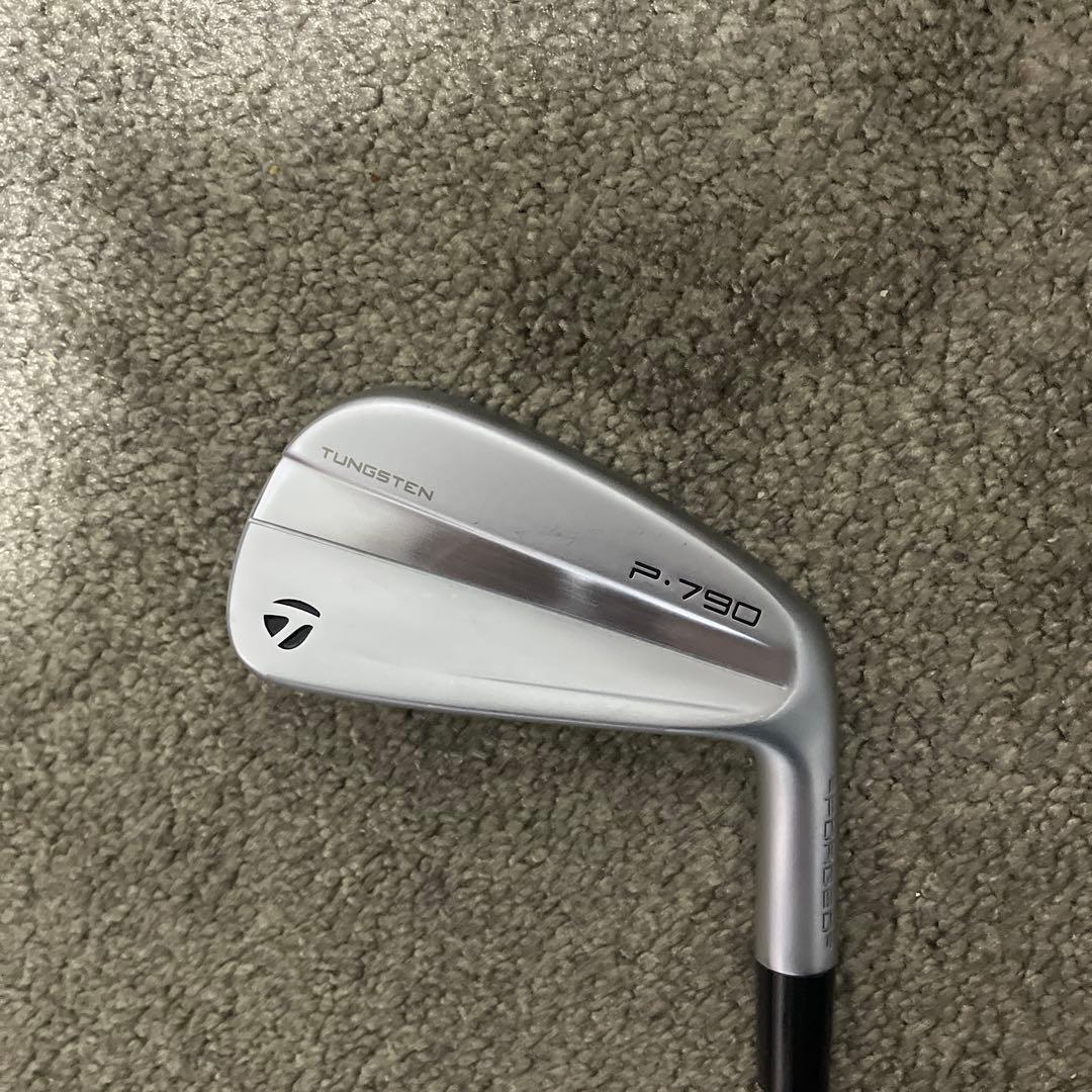 美品P790 7番アイアン 2023年モデル 純正スチールシャフト
