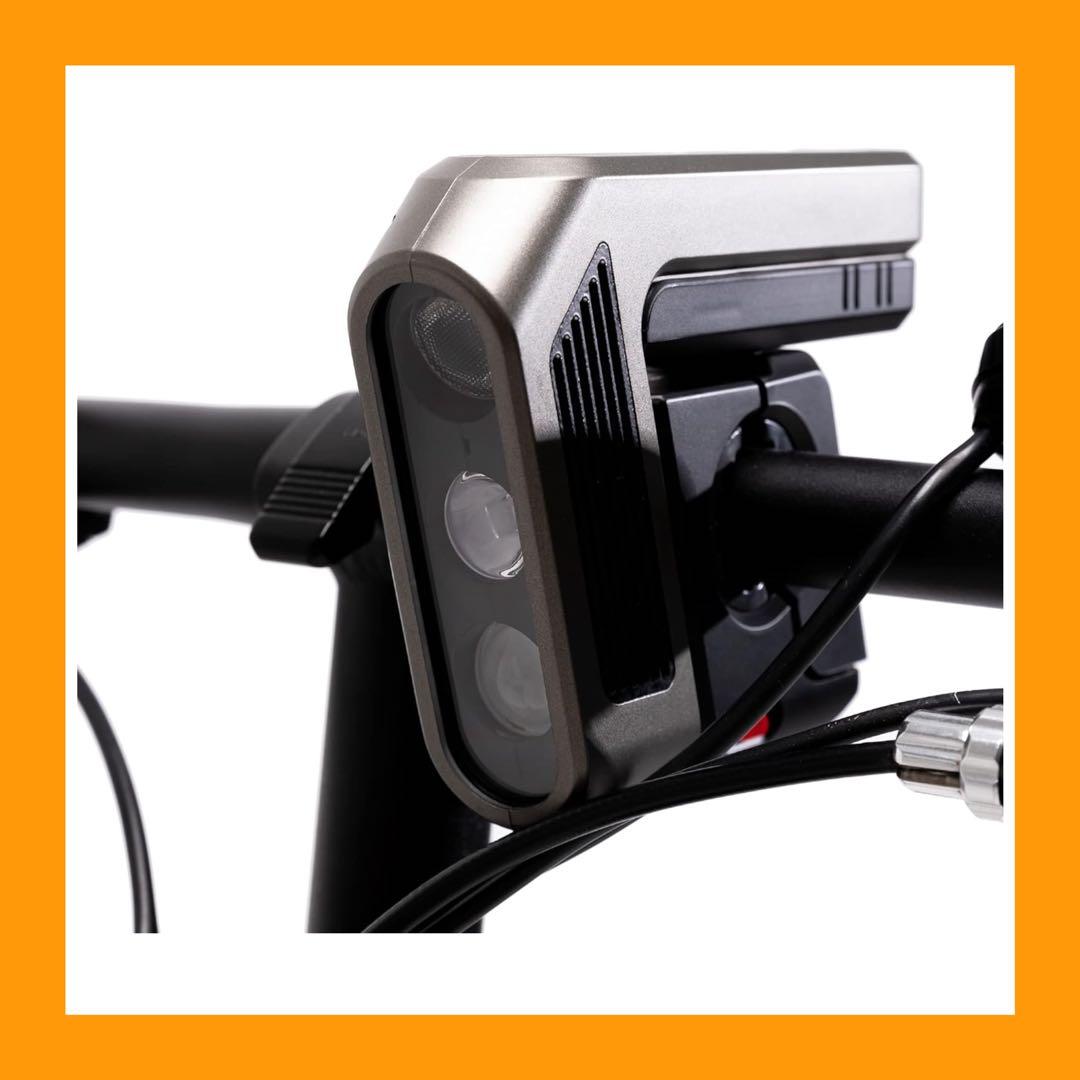 車速反応 自転車用 オートヘッドライト アプリ連動 GPS LED 自転車ライト
