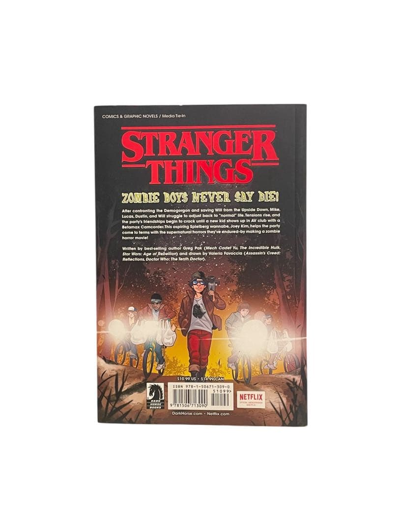 Netflix公式(LA) Stranger Thingsコミック2冊ステッカー
