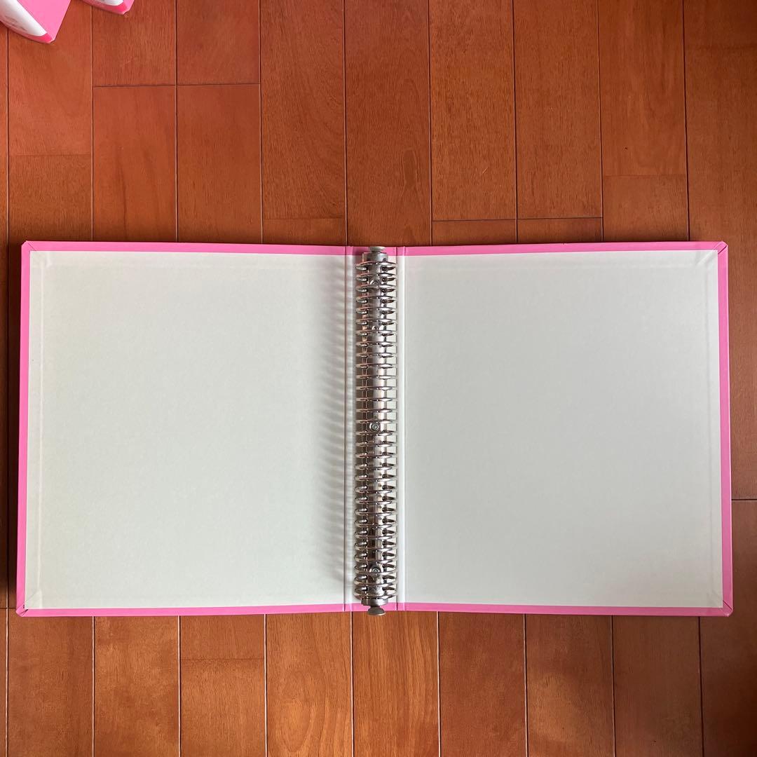 【5冊からも可】キングジム　リングバインダー 669BF ピンク　10冊セット