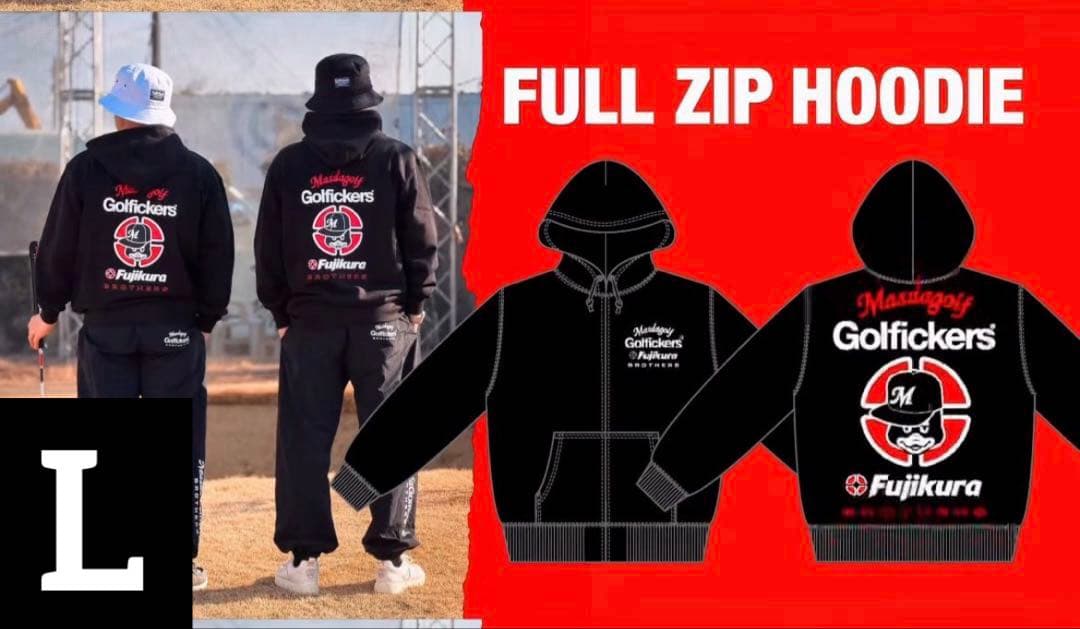ゴルフィッカーズ フジクラ 限定コラボ パーカー フーディー