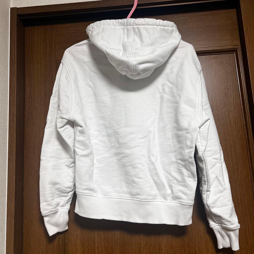 amiparis アミパリス　パーカー　白パーカー　良品　Sサイズ　ユニセックス