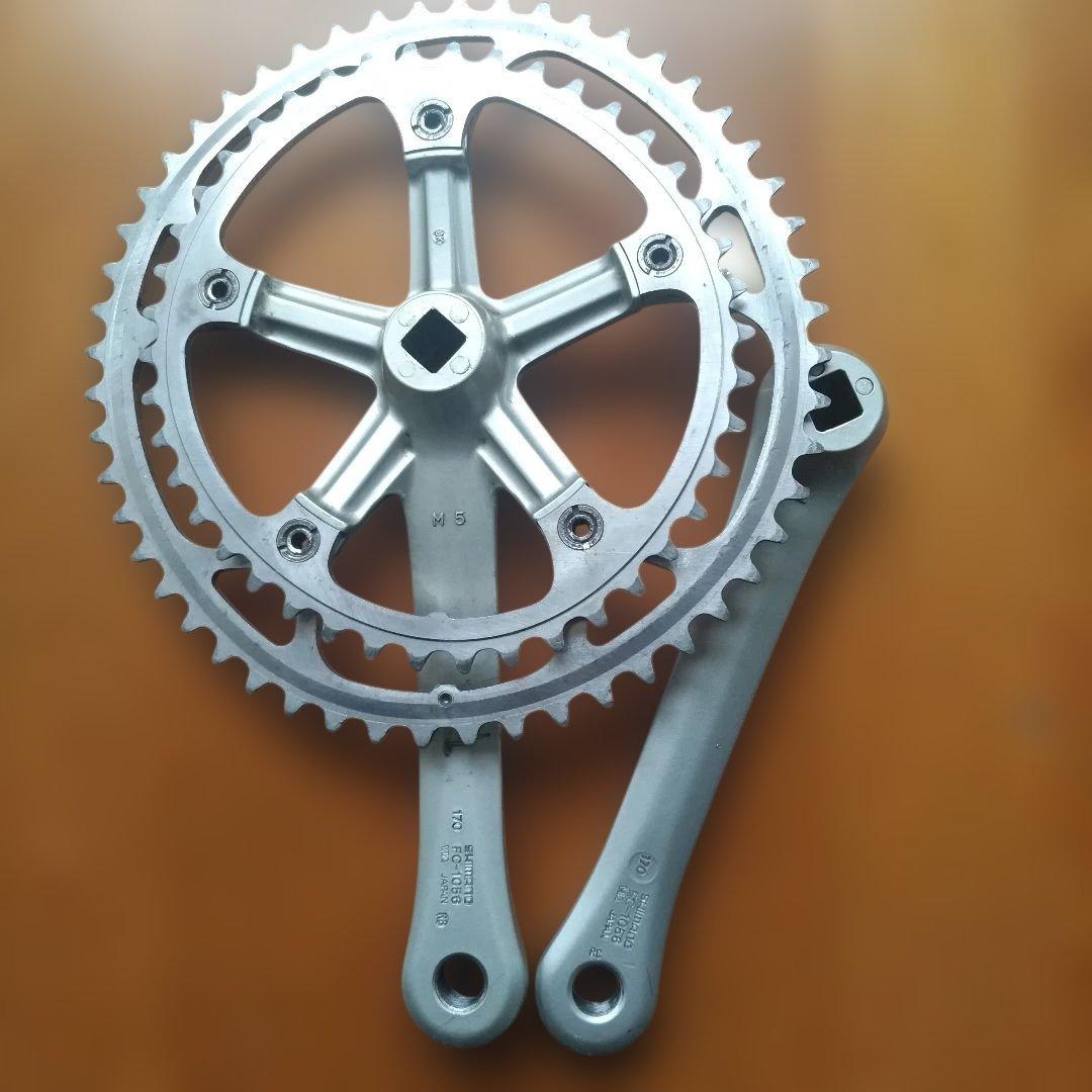 Shimano 105 クランクセット シルバーRD・FD2300