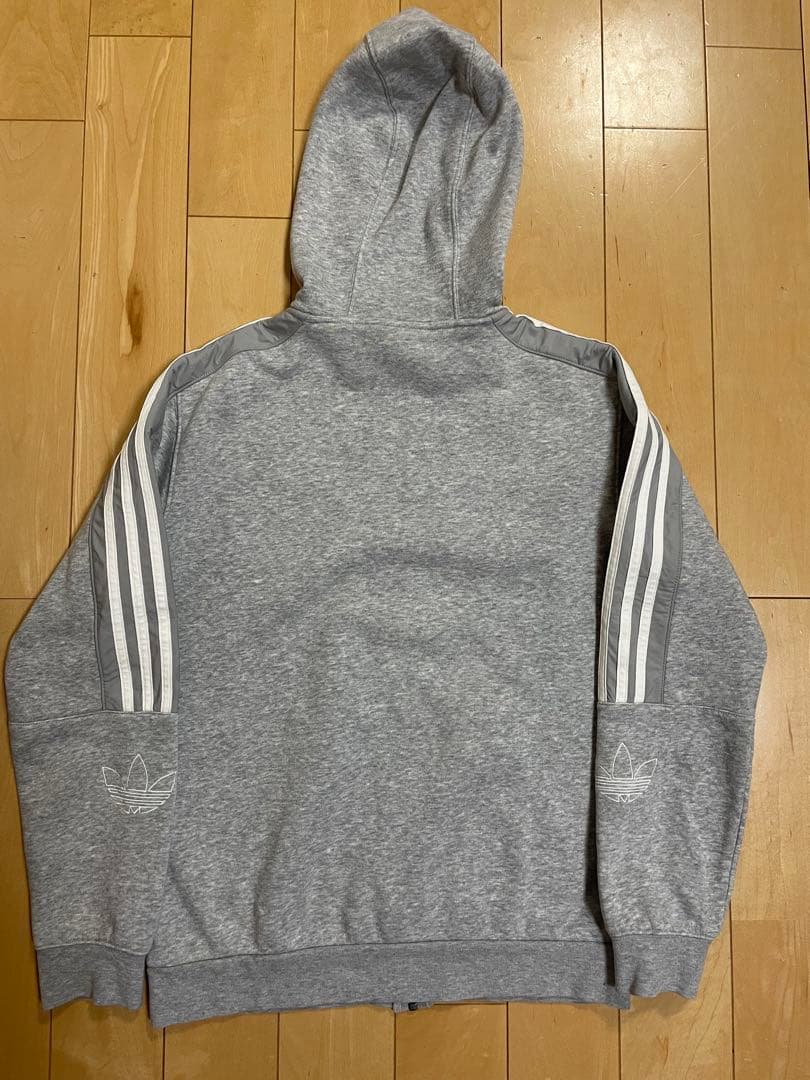 adidas ジップアップ パーカー　スウェット　セットアップ