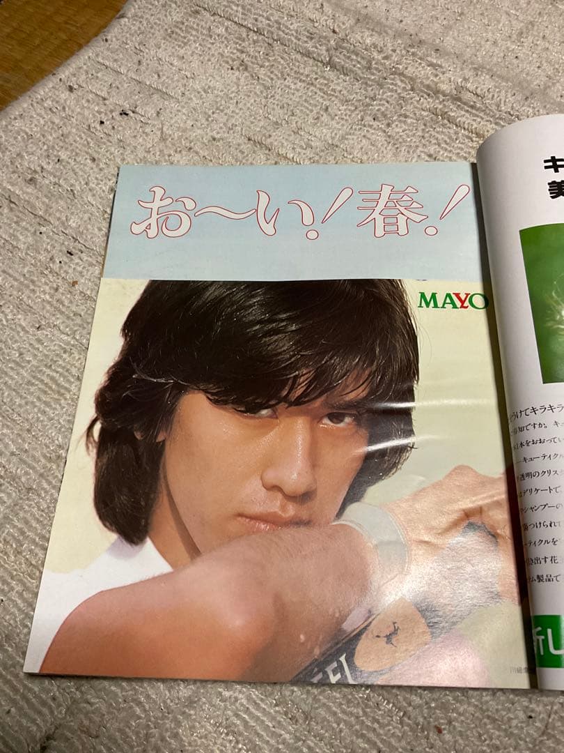 1979年／平凡・4月号　表紙／郷ひろみ　石野真子　大場久美子　【切り取りある】