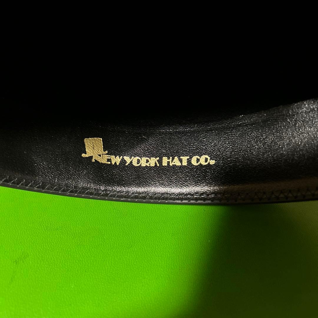 NEW YORK HAT シルクハット 黒 大きめ メンズ