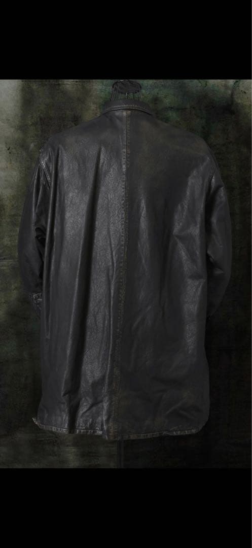 Yohji Yamamoto × BACKLASH ミモザ染めシャツブルゾン