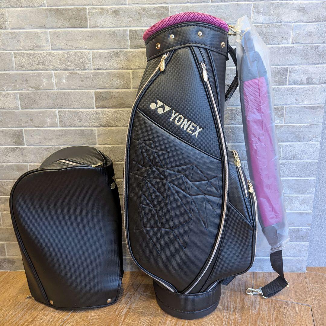 YONEX ヨネックス キャディバッグ ブラック ピンク レディース