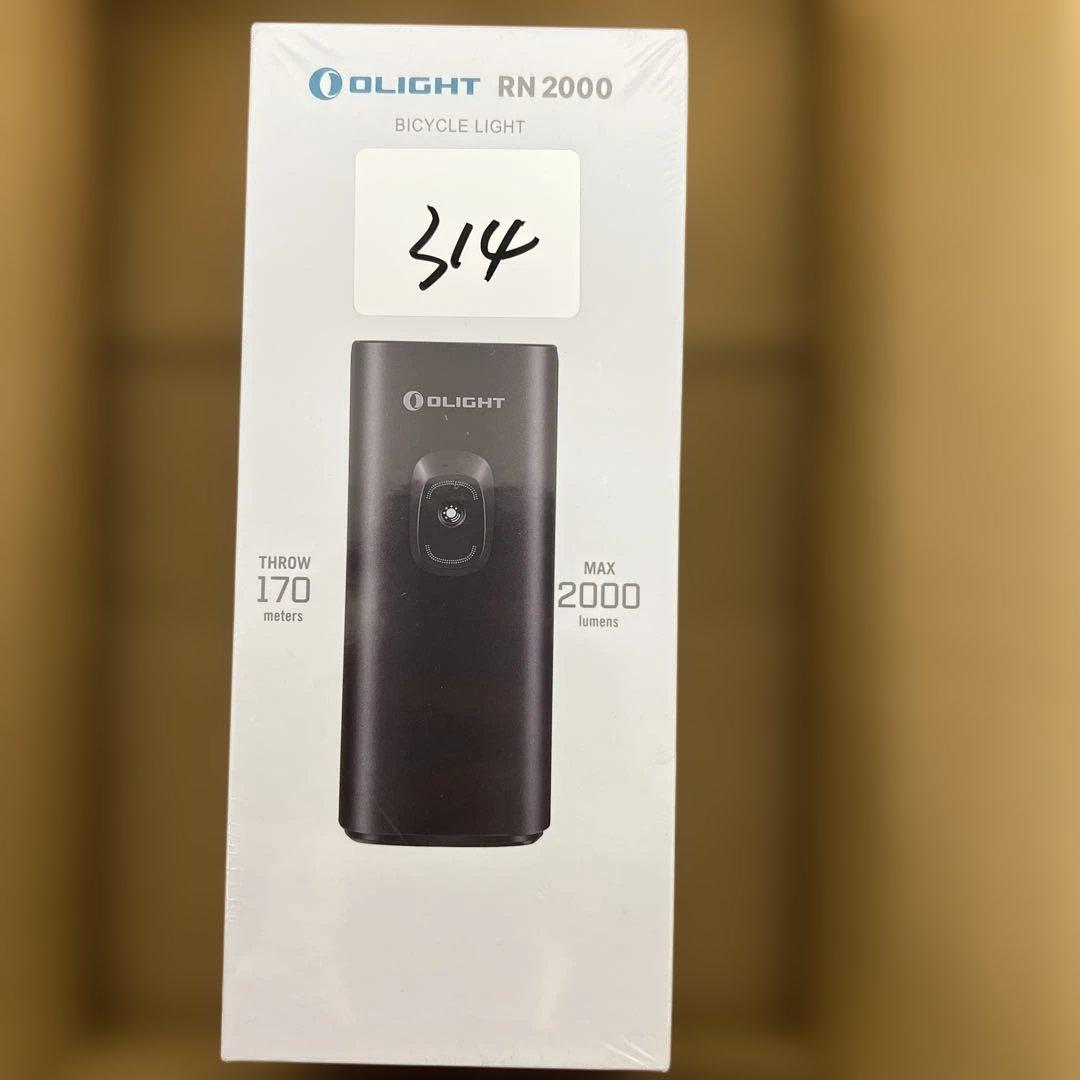 314 OLIGHT RN2000 自転車ライト　未開封　Type-C充電式