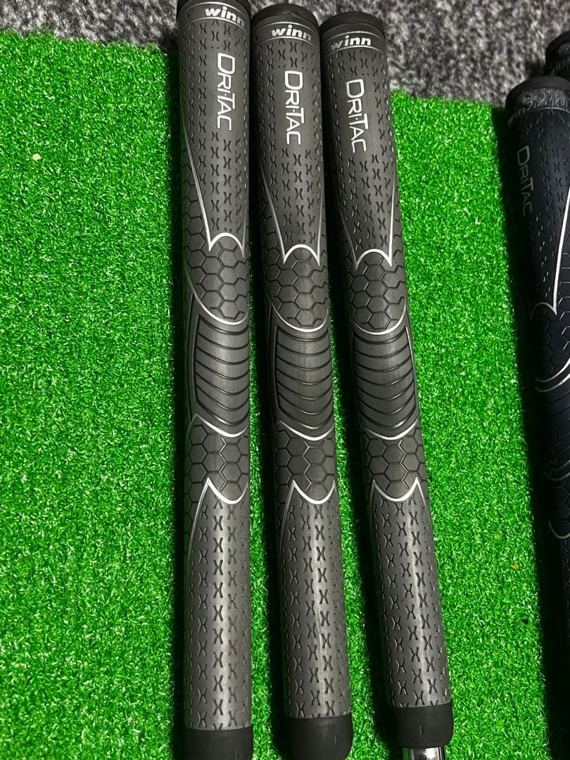 テーラメイド　ステルスアイアン 6本セット純正スチールSシャフト