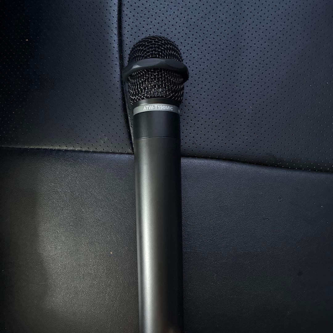 美品audio-technica ATW-T190MICワイヤレスマイクケース付