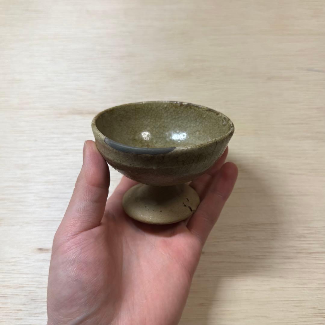 美濃 仏飯器 馬上盃 盃 江戸時代 御深井 古瀬戸 古美濃 古常滑 陶片 古美術