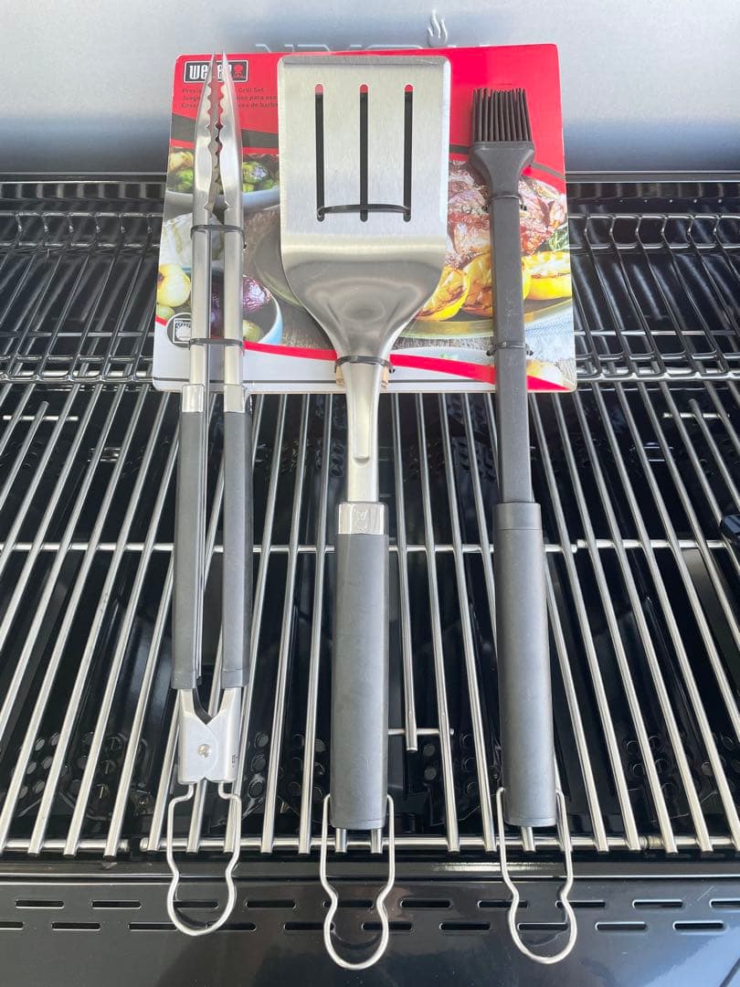 weber ウェーバー ステンレスツール 3点セット アウトドア キャンプ