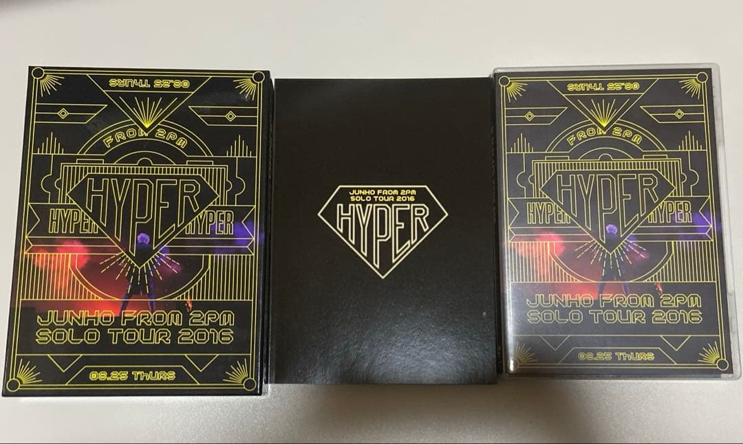 JUNHO From2PM SoloTour2016 HYPER 初回生産限定盤