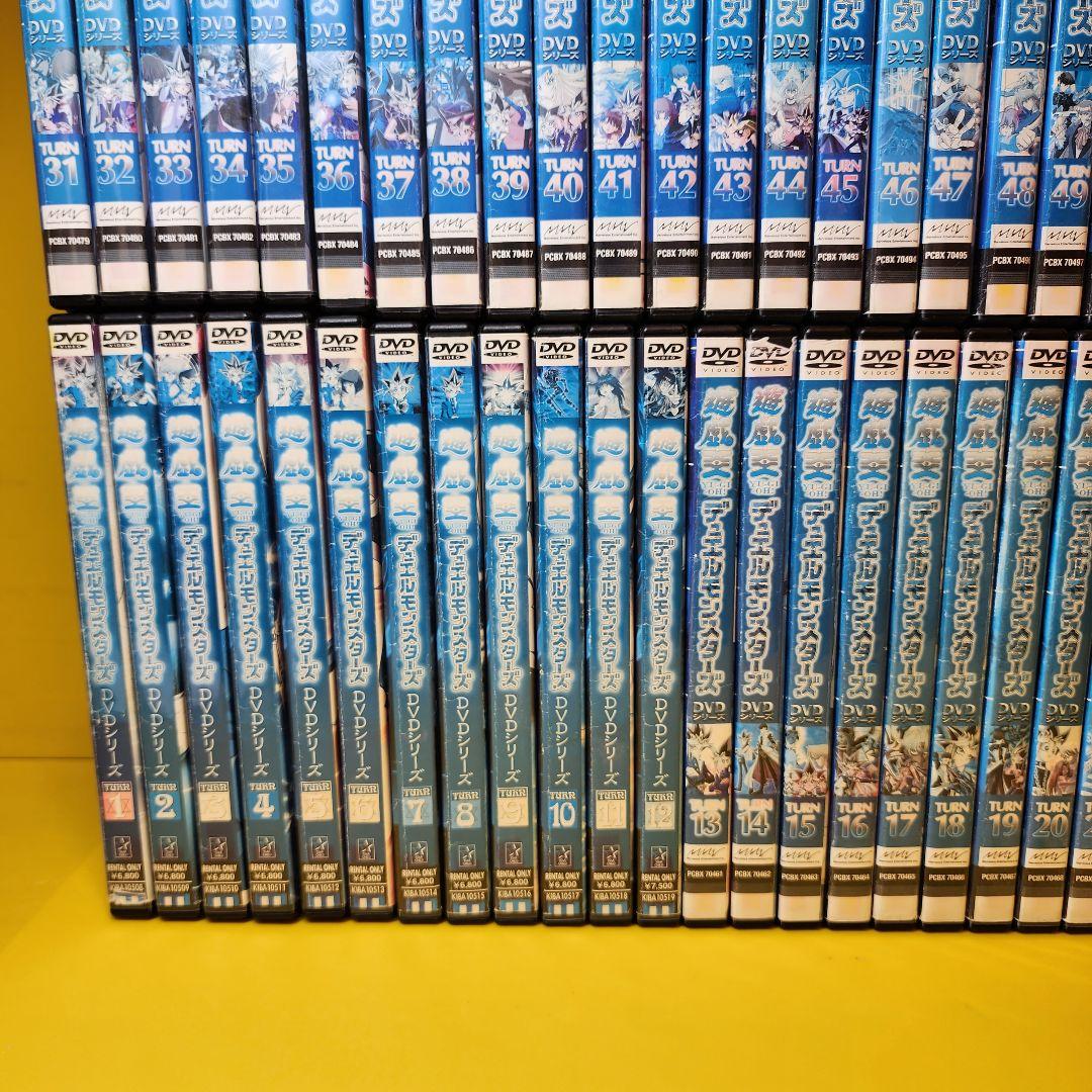 ※新品ケース交換済　遊戯王デュエルモンスターズ DVD全56巻+劇場版 全59巻